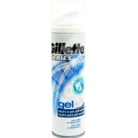 Gillette Series Pure & Sensitive gel na holení pro citlivou pokožk pro muže 200 ml 1