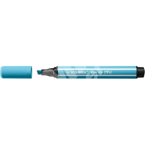 Fix Stabilo Pen 68 MAX, 1-5 mm, azurová 1