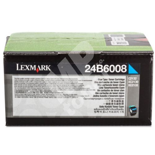 Toner Lexmark 24B6008, cyan, originál 1