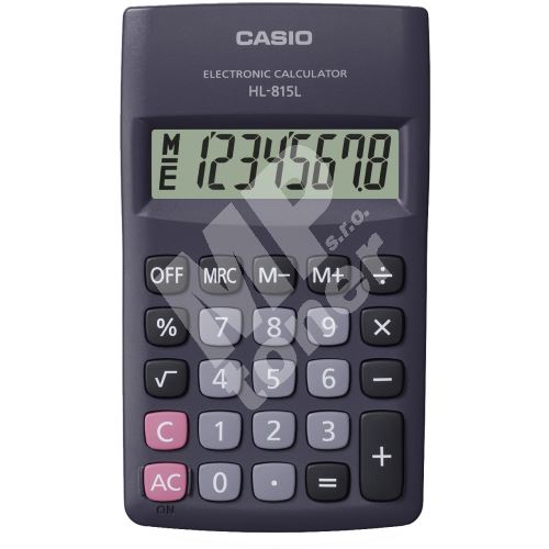 Kalkulačka Casio HL 815L BK 1