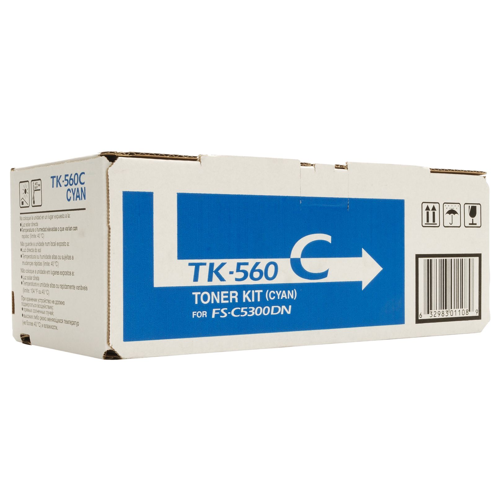Toner Kyocera TK-560C, FS-C5300DN, cyan, originál