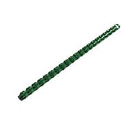 Plastové hřbety pro vazbu 9/16", 22 mm, zelené
