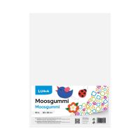Moosgummi Luma A4, bílá, 10ks