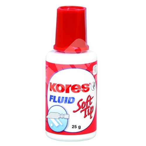 Korekční lak Kores Fluid Soft Tip 25g 1