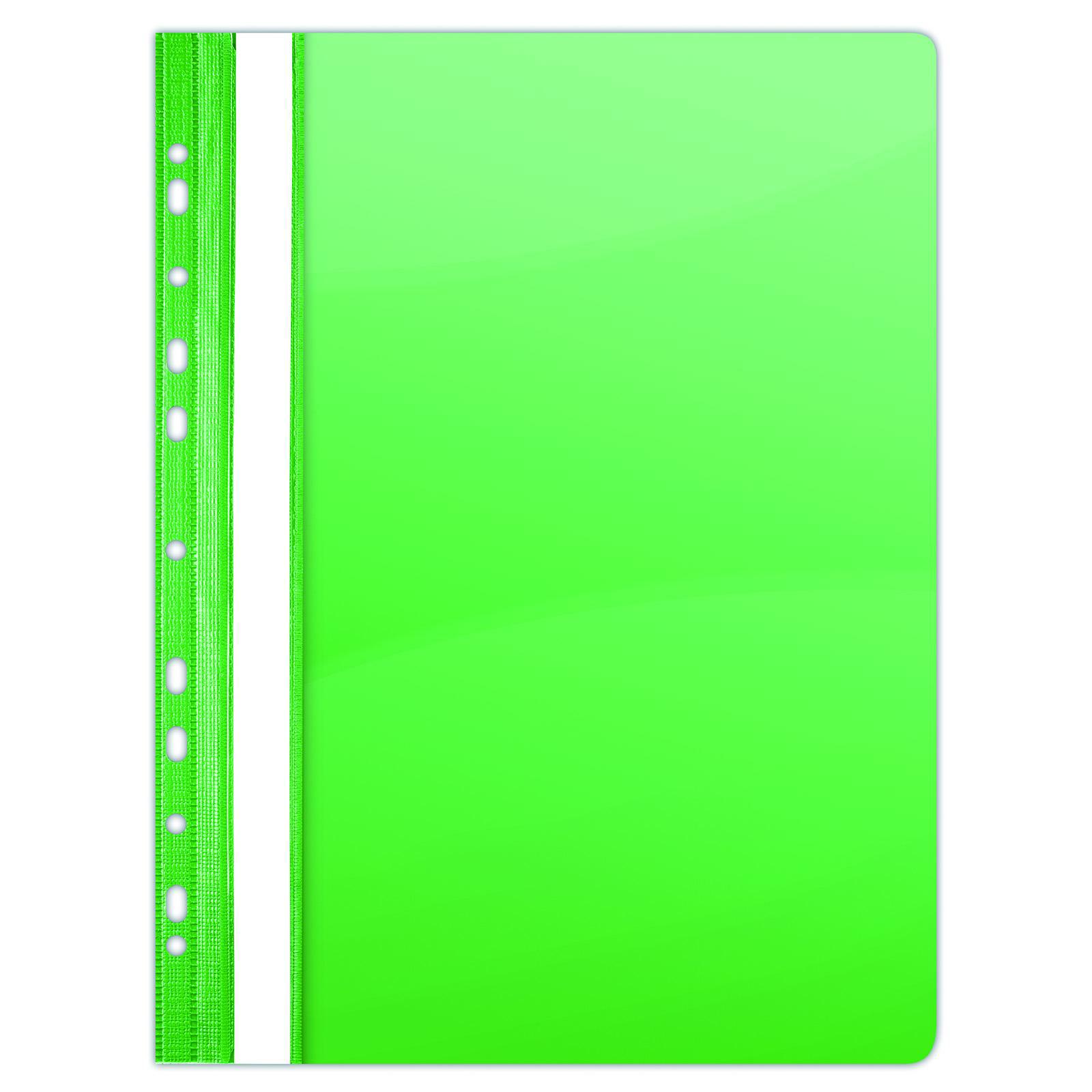 Rychlovazač Donau PVC A4, euroděrování, 150/160 mic, zelený