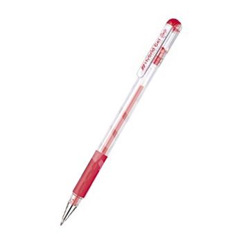 Pentel K116 Hybrid Gel kuličkové pero, červená 1