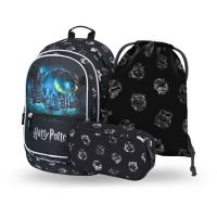 Set 3dílný Baagl Core, Harry Potter Bradavice, batoh, penál, sáček