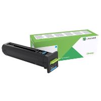 Toner Lexmark 72K2XCE, CS820dte, CS820dtfe, cyan, originál