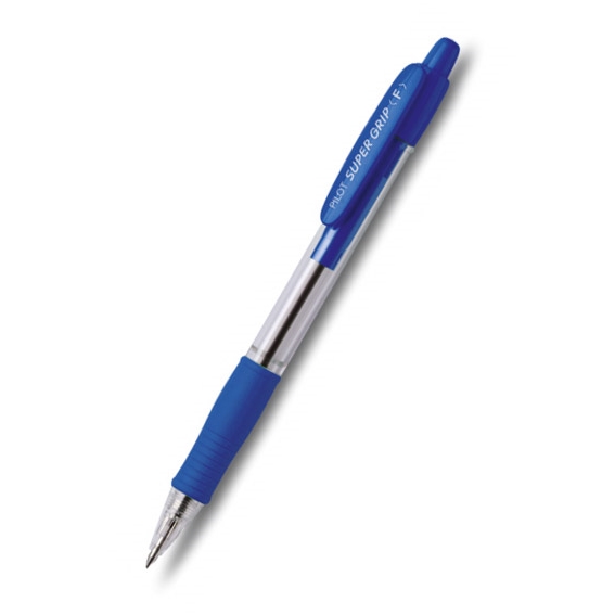 Kuličkové pero Pilot Super Grip, modrá