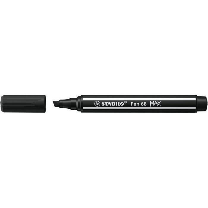 Fix Stabilo Pen 68 MAX, 1-5 mm, černá