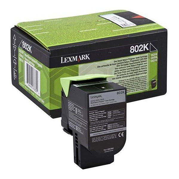 Toner Lexmark 80C20KE, CX310dn, CX310n, CX410de, CX410, black, originál