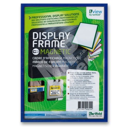 TARIFOLD display Frame magnetický A5 modrý 1
