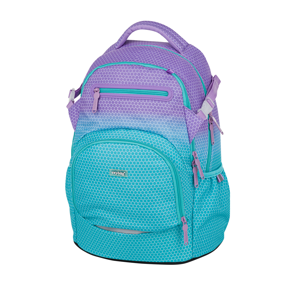 Školní batoh Oxy Ombre Blue-pink