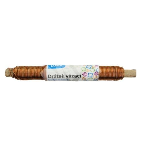 Drátek vázací Luma, 38 metrů, měděný 1