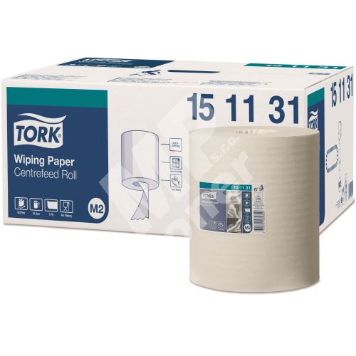 Tork papírová utěrka se středovým odvíjením, bílá, M2 1