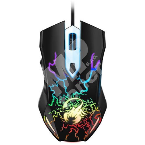 Herní myš Genius GX Gaming, 2000DPI, optická, 6tl., drátová USB, černá 1