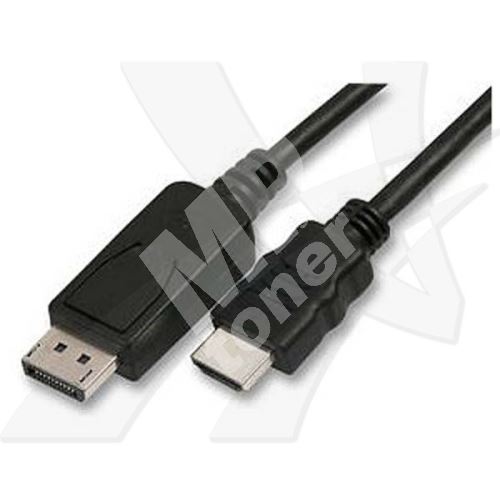 Kabel k TV DisplayPort M/HDMI M, 2 m, digitální připojení plazmových a LCD TV 1