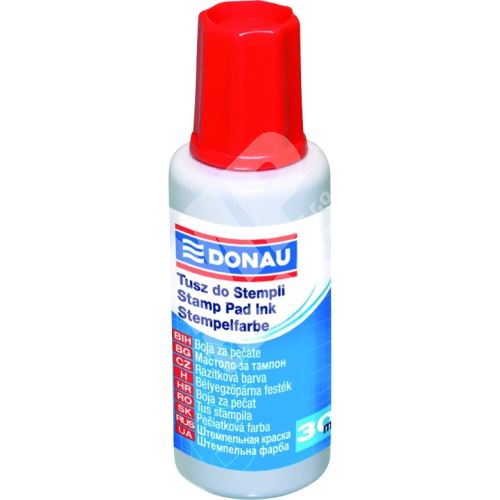 Donau razítková barva, 30 ml, červená 1