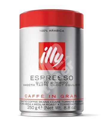 Káva ILLY Espresso, Normal, pražená, zrnková, 250 g 1