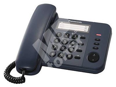 Telefon Panasonic KX-TS 520FXC modrý 1