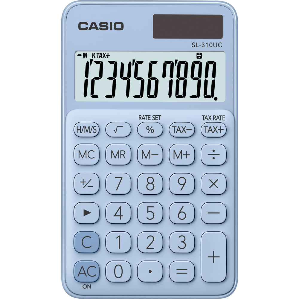 Kalkulačka Casio SL 310 UC LB, světle modrá