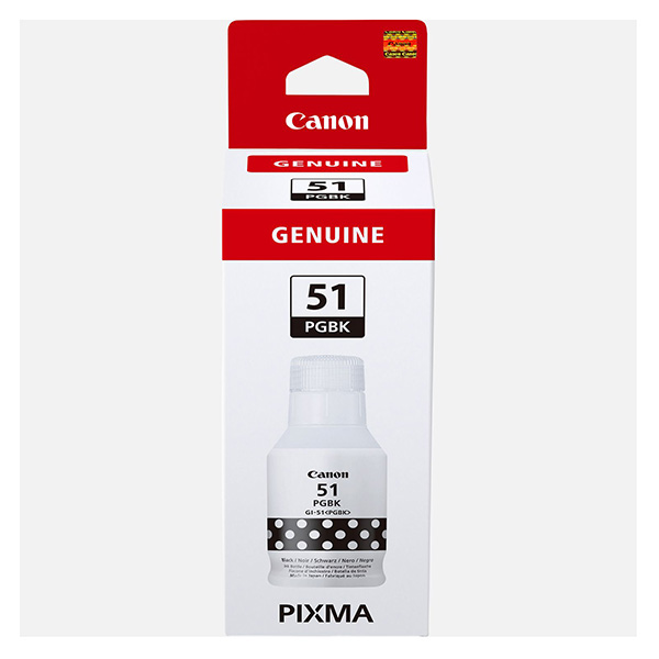 Inkoustová cartridge Canon GI-51PGBK, Pixma G1520, G2520, G3560, black, 4529C001,originál