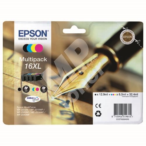 Cartridge Epson C13T16364012, CMYK, originál 1