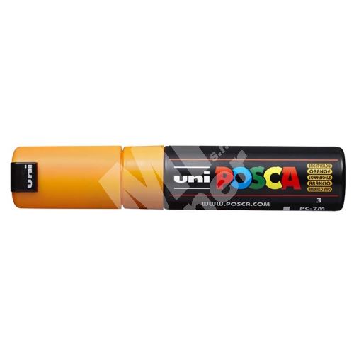 Uni Posca PC-7M akrylový popisovač, 4,5-5,5 mm, pomeranč 1