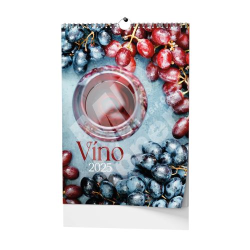 Nástěnný kalendář - Víno - A3 1