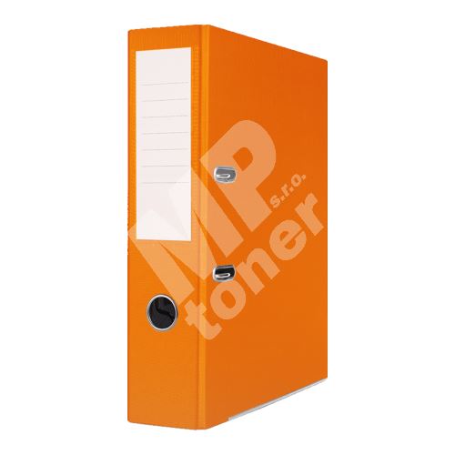 Pákový pořadač Office Products Basic, A4, 75 mm, PP, oranžový 1