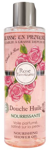 Jeanne en Provence Výživný Sprchový Olej - Podmanivá růže, 250ml 1