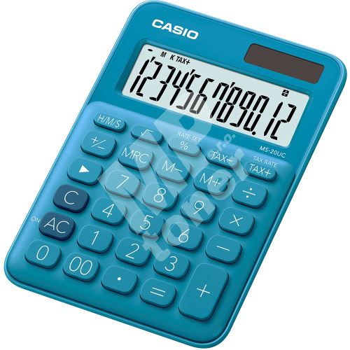 Kalkulačka Casio MS 20 UC BU 1