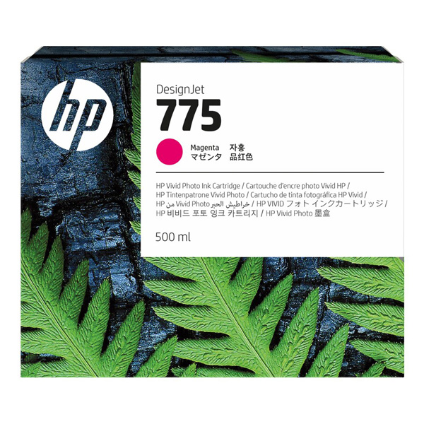 Inkoustová cartridge HP 1XB18A, DesignJet Z6 Pro, magenta, 775, originál