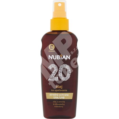 Nubian OF 20 Sprej olej na opalování, 150 ml 1