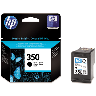 Inkoustová cartridge HP CB335EE Officejet J5780, J5785, černá, No. 350, 4,5 ml originál