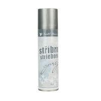 Dekorační sprej 150ml, stříbrný