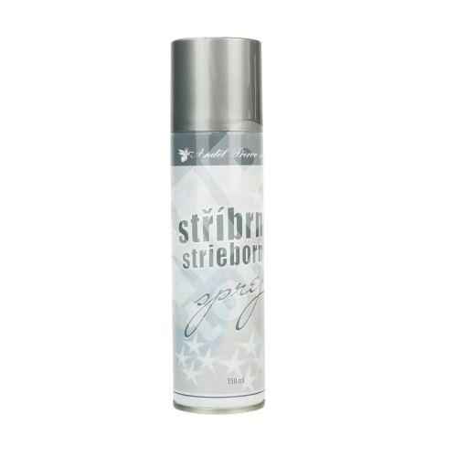 Dekorační sprej 150ml, stříbrný 1