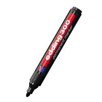 Průmyslový popisovač Edding 300, černá, 1,5-3mm, kuželový hrot Průmyslový popisovač Edding 300, černá, 1,5-3mm, kuželový hrot