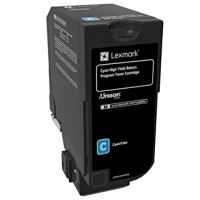 Toner Lexmark 84C2HC0, CX725de, return, cyan, originál