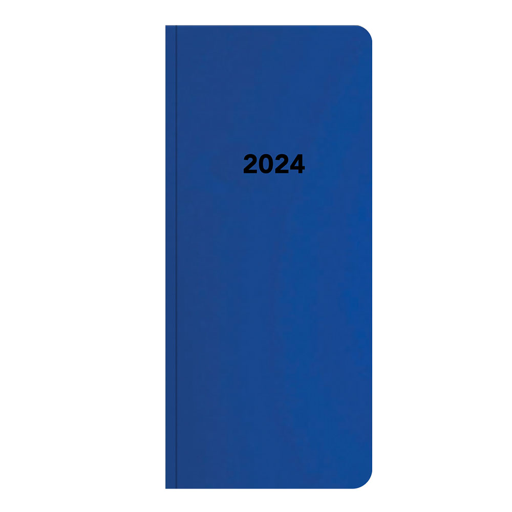 Diář PVC týdenní 2024 kapesní, Blue