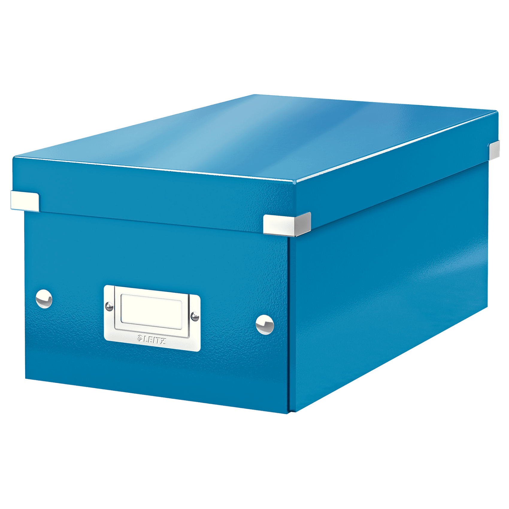 Archivační krabice na DVD Leitz Click-N-Store WOW, modrá