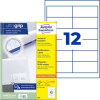 Samolepící etikety Ultragrip 97 x 42,3 mm, 30 listů A4 4781