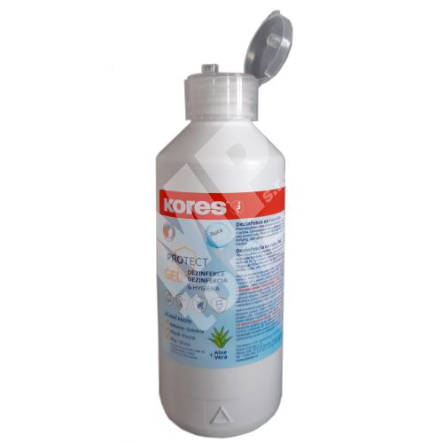 Dezinfekční gel na ruce Kores 250ml Aloe Vera, fli-top víčko 1