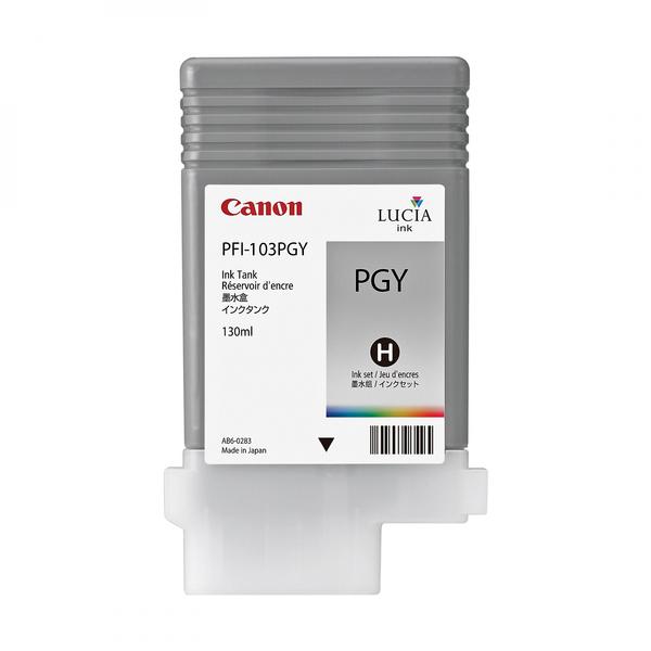Inkoustová cartridge Canon PFI103PGY, photo grey, 2214B001AA, originál