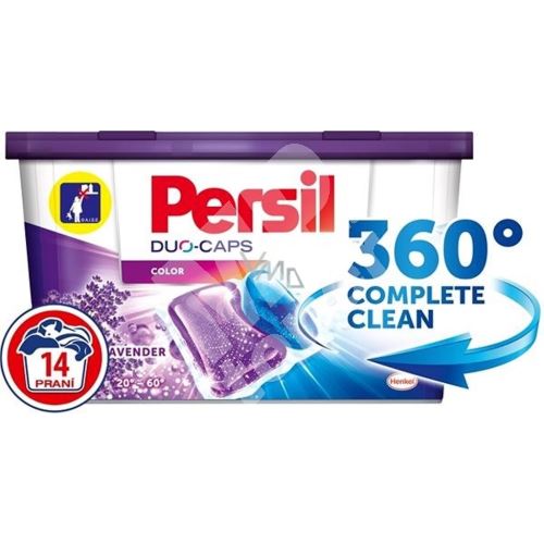 Persil 360° Complete Clean Lavender Color Duo-Caps gelové kapsle na barevné prádlo 14 1