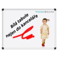 Magnetická bílá tabule 180 x 120 cm Vision Board 2 (1)