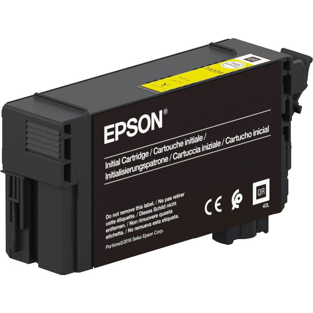 Inkoustová cartridge Epson C13T40D440, SC-T3100, SC-T5100, yellow, originál