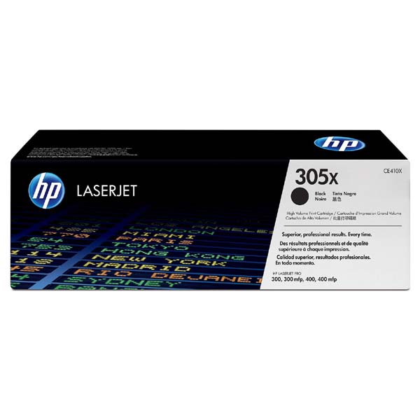 Toner HP CE410X, Color LaserJet Pro M375NW, Pro M475DN, black, 305X, originál