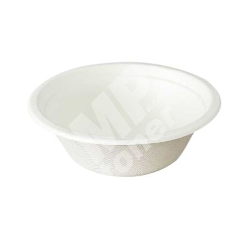 Miska z cukrové třtiny, 350 ml, bílá, 50 ks 1