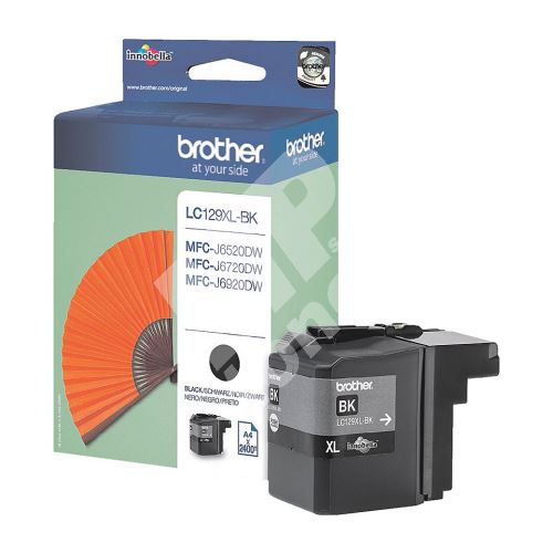 Cartridge Brother LC-129XLBK, black, originál 1